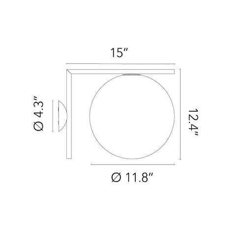 IC Outdoor 2 - Ceiling / Wall Sconce