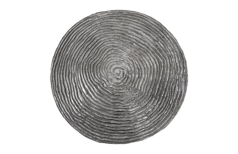 Phillips Collection Nature-Driven Modernist Round Abstract Center Accent Table - 18 W