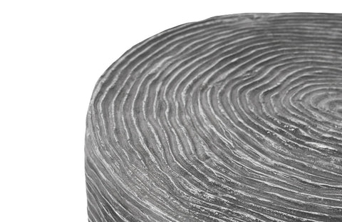 Phillips Collection Nature-Driven Modernist Round Abstract Center Accent Table - 18 W