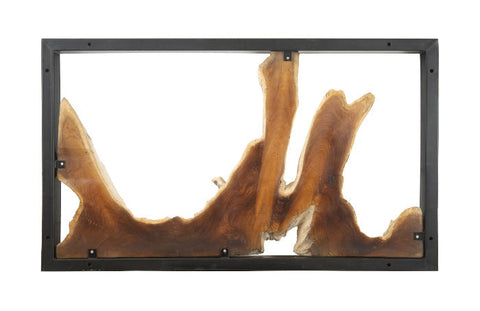 Framed Root Wall Art Organic Modern Three-dimensional Wall Sculpture