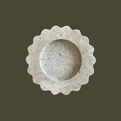 Mini Sun Flat in Travertine