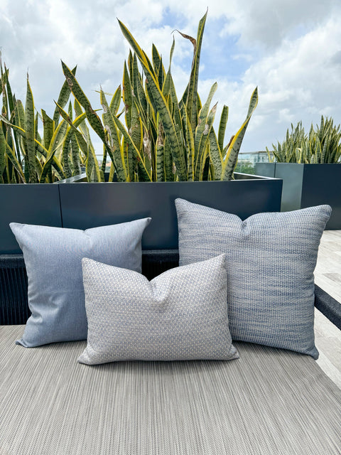 Anaya Outdoor Living & Garden Coastal Square Acrylic Accent Throw Pillow - 14 x 20 - 20 x 20