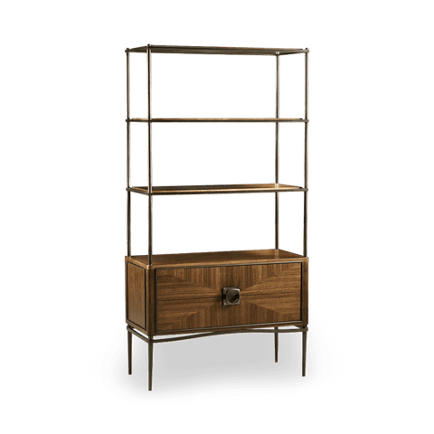 Toulouse Modern Etagere Bookshelf