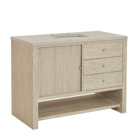 James Martin Furniture Marigot Contemporary Freestanding Bathroom Vanity