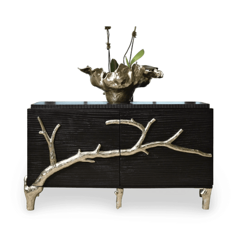 Branch Contemporary Accent Cabinet with Pull Handles