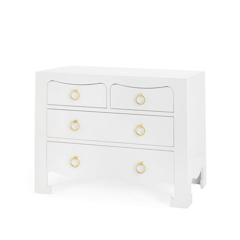 Jacqui Contemporary Accent Chest with Pull Handles