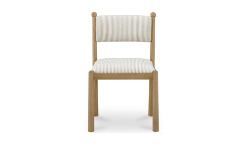 Villetta Artful Traditionalist Vintage Slat Back Dining Side Chair