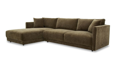 Nature-Driven Modernist Traditional Chaise Sectional Sofa