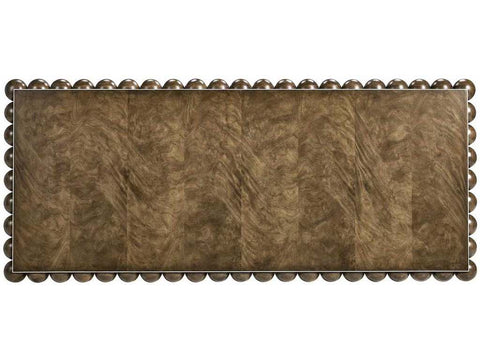 Charles Orb Contemporary Dining Table with Ball Feet