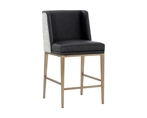 Joplin Timeless Minimalist Parsons Upholstered Counter Stool