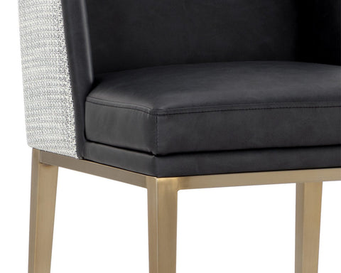 Joplin Timeless Minimalist Parsons Upholstered Counter Stool