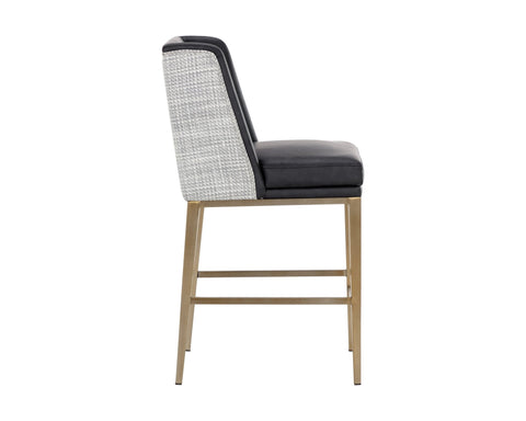 Joplin Timeless Minimalist Parsons Upholstered Counter Stool