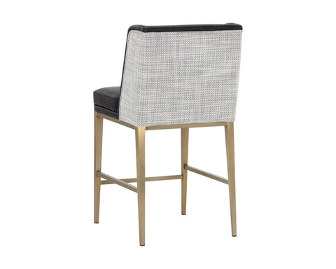 Joplin Timeless Minimalist Parsons Upholstered Counter Stool
