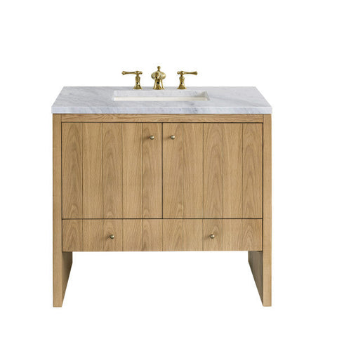James Martin Furniture Hudson Contemporary Freestanding Bathroom Vanity