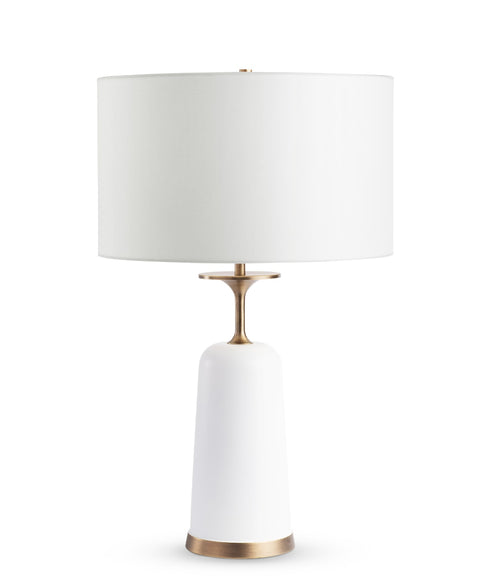 Judith Art Deco Column Accent Table Lamp