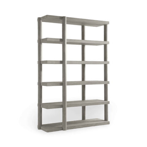 Trianon Modern Washed Etagere Bookshelf