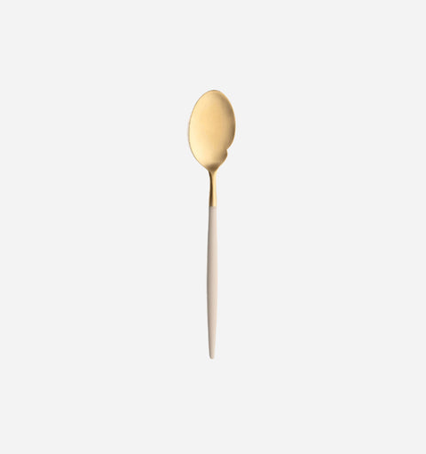 Mio Spoons in Ivory Gold