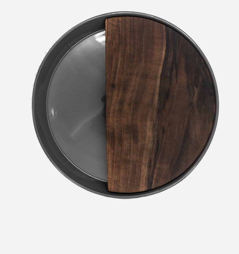 Eclipse Round Serving Platter