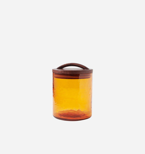 Small Canister in Amber