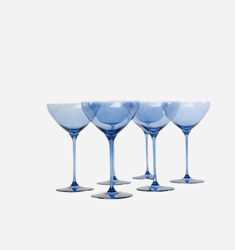 Colored Martini Glasses