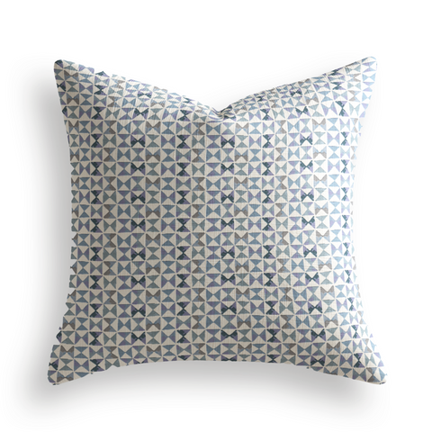 Kaleidoscope Throw Pillow in Iris