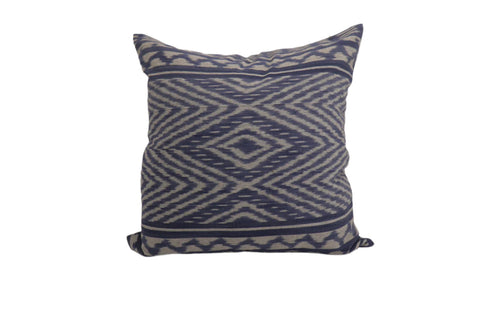 Powered by People Artful Traditionalist Bohemian Handwoven Square Pillow Cover - 20 x 20