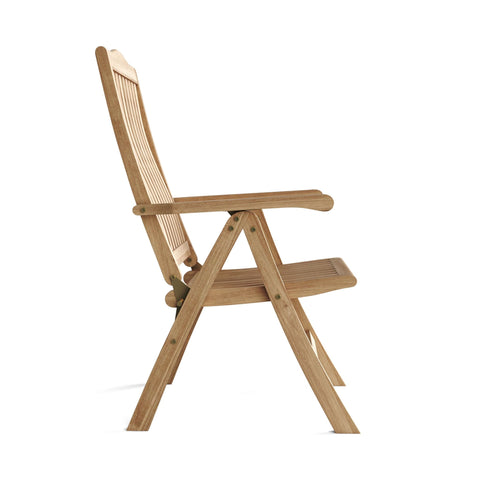 Scandinavian Outdoor Living & Garden Teak Armchair