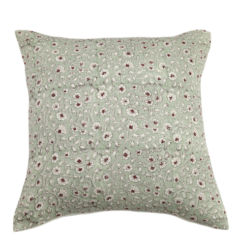 Filling Spaces Artful Traditionalist Bohemian Accent Pillow with Embroidery - 18 x 18 - 20 x 20 - 22 x 22 - 24 x 24 - 26X 26 - 14 x 20 - 14 x 40 - 18 x 40 - 16 x 50