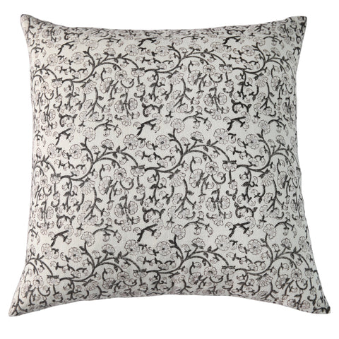 Filling Spaces Artful Traditionalist Embroidery Accent Traditional Throw Pillow - 18 x 18 - 20 x 20 - 22 x 22 - 24 x 24 - 26X 26 - 14 x 20 - 14 x 40 - 18 x 40 - 16 x 50