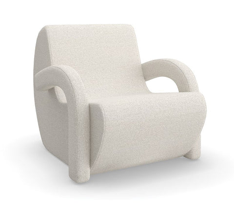 Leo Parsons Upholstered Boucle Accent Chair