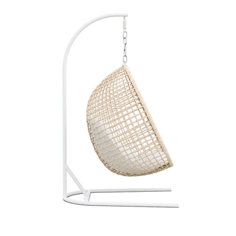 Kiawah Modern Coastal Hand Woven Swing Chair