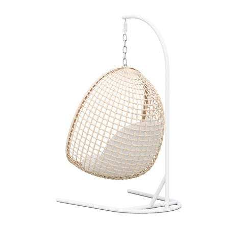 Kiawah Modern Coastal Hand Woven Swing Chair