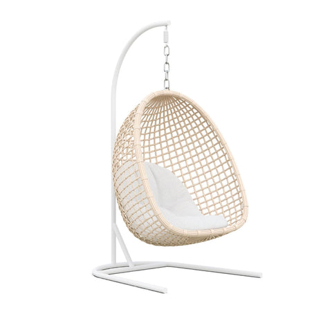 Kiawah Modern Coastal Hand Woven Swing Chair