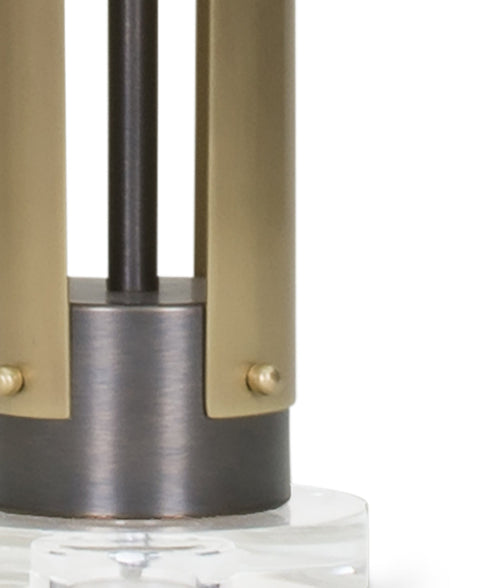 Kipling Column Accent Table Lamp Modern Drum