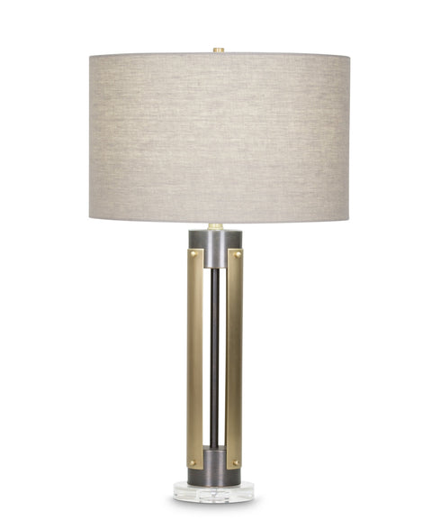 Kipling Column Accent Table Lamp Modern Drum