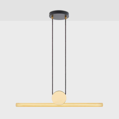 Kilter Modern Ambient Pendant Light with Adjustable Height