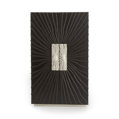 Contemporary Accent Cabinet with Matte Finish and Pull Handles