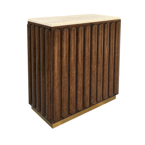 Lodge Contemporary Accent Cabinet with Inset Handles