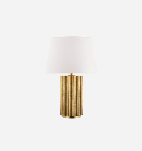Kolber Accent Modern Fluted Column Table Lamp