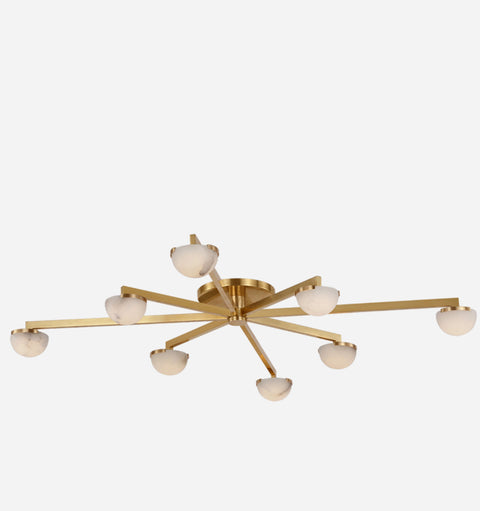 Ambient Pedra Elegant Sputnik Flush Mount Ceiling Light