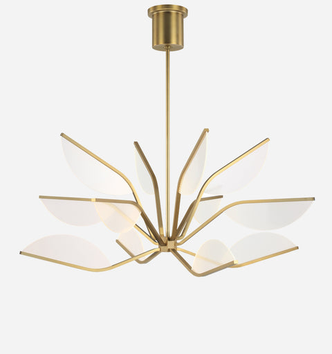 Belterra Ambient Petal Chandelier Elegant Ceiling Light