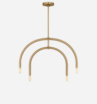 Hadden Ambient Modern Arc Chandelier Ceiling Light