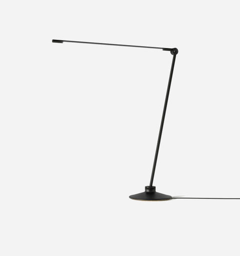 Accent Sleek Contemporary Brass Task Lamp with Adjustable Head