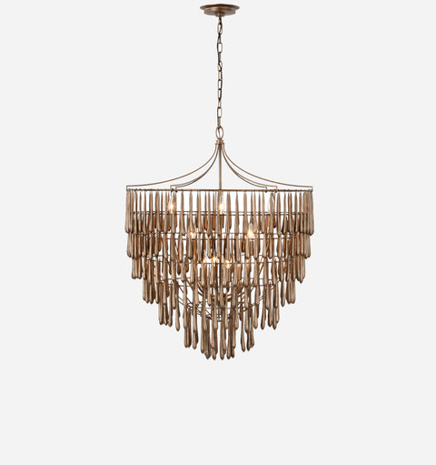 Vaccaro Ambient Tiered Chandelier for Elegant Traditional Spaces