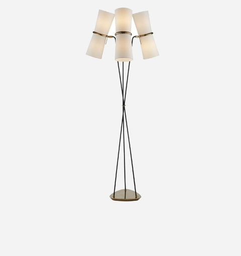 Clarkson Ambient Mid Century Tree Multi-head Floor Lamp