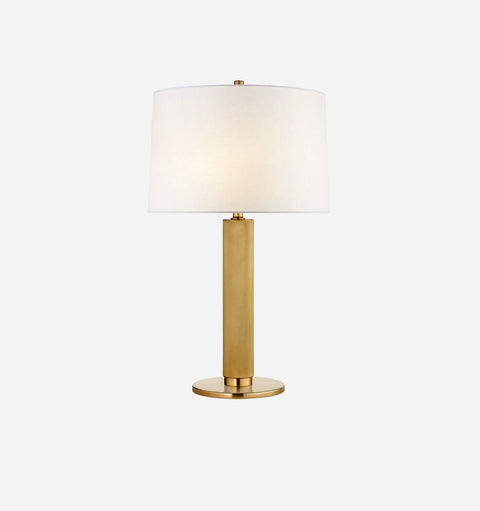 Elegant Modern Column Accent Table Lamp