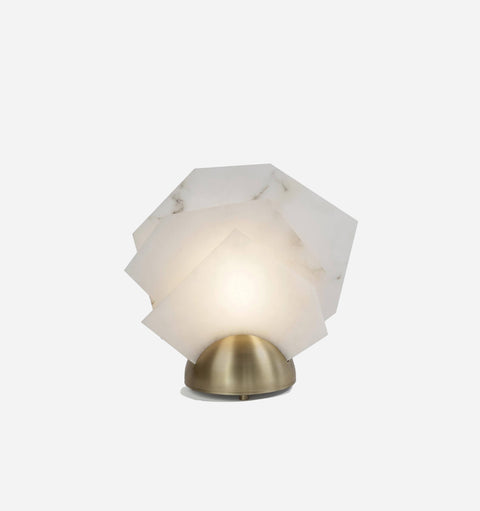 Accent Alabaster Novelty Table Lamp for Modern Spaces