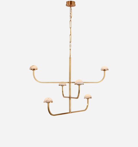 Pedra Ambient Modern Tiered Chandelier Ceiling Light