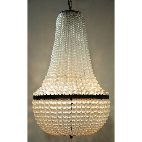 Ambient Tiered Beads Chandelier for Elegant Traditional Spaces