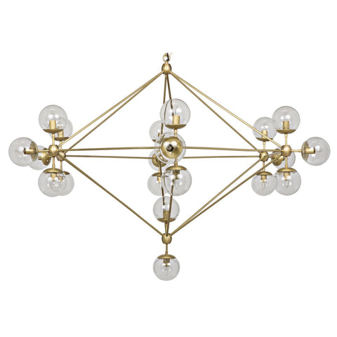 Pluto Sputnik Chandelier Mid Century Ceiling Light